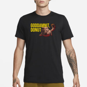 Dungeon Crawler Carl Goddamnit Donut Cat T-Shirt1