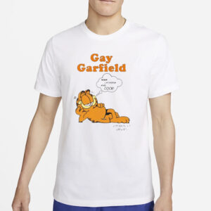 Gay Garfield Mmm Lasagna And Cock Scott Rogowsky T-Shirt2