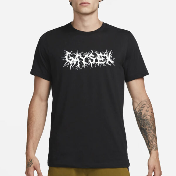 Gay Sex Metal T-Shirt3