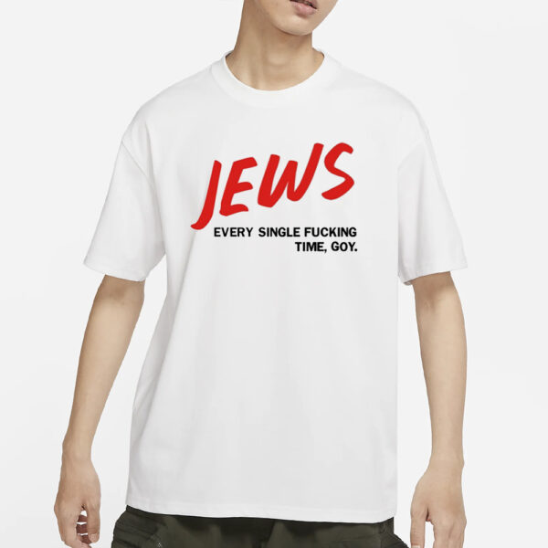 Genghis Khan Jews Every Single Fucking Time Goy T-Shirt