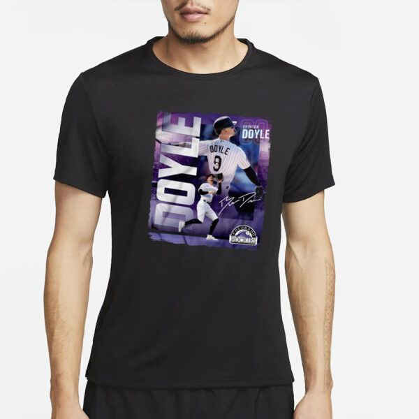 Giveaway Colorado Rockies Brenton Doyle T-Shirt2