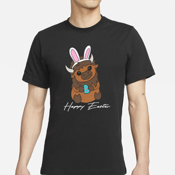 Happy Easter Buffalo Bunny T-Shirts