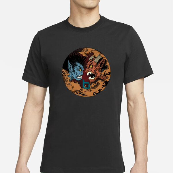 Illustrated Obey Demon Showdown T-ShirtS