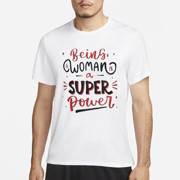 Islamabad United Being A Woman Is A Super Power T-Shirt3