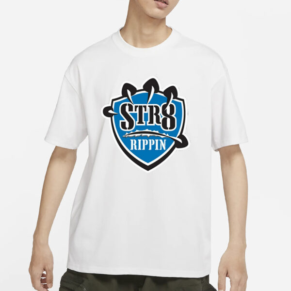 Jake Lucky Str8 Rippin Logo T-Shirts