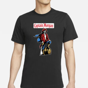 Jareed Bbmzansi Wearing Captain Morgan T-Shirts