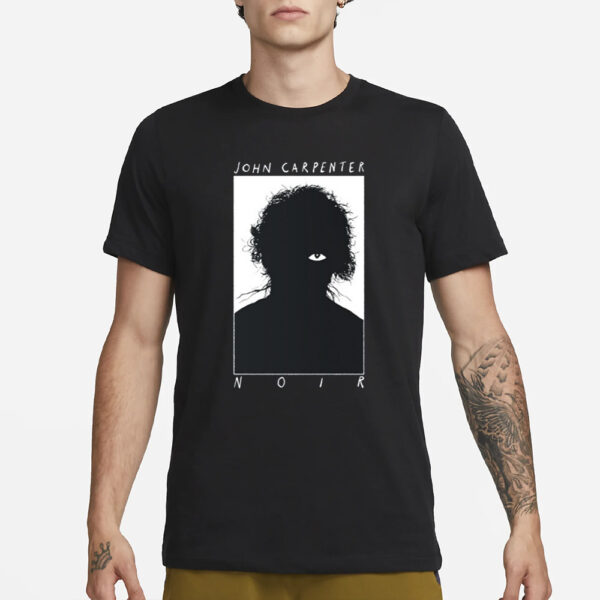 John Carpenter Noir Evil Eye T-Shirt3