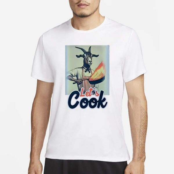 Jude Skones Let's Cook Goat T-Shirt1