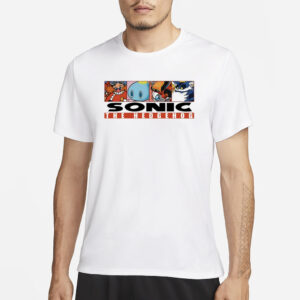 Mamono World Og Box Logo Sonic The Hedgehog T-Shirt3