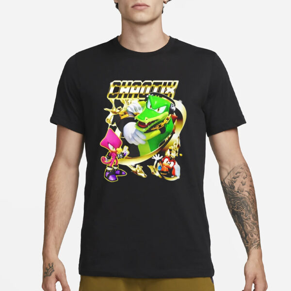 Mamonoworld They’re Detectives Chaotix T-Shirt1