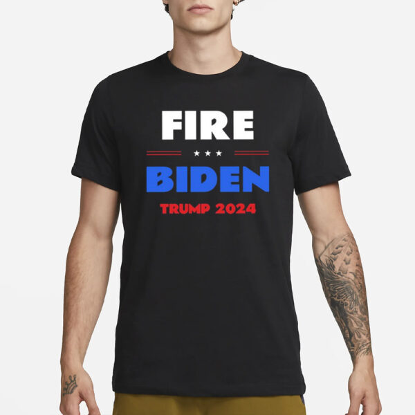 Matt Couch Fire Biden Trump 2024 T-Shirt1