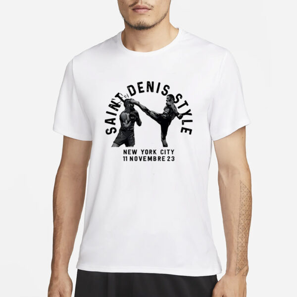 Matt Frevola Saint Denis Style New York City 11 Novembre 23 T-Shirt3