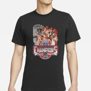 Mens 2024 Acc Tournament Chamopions Nc State Wolfpack T-Shirts