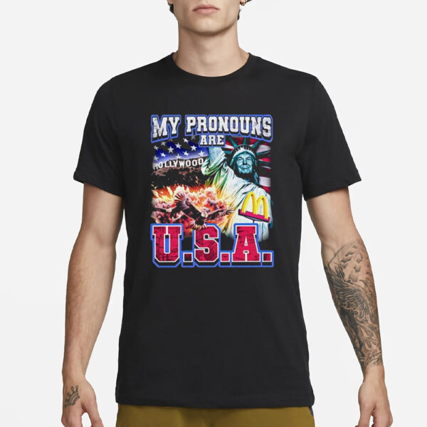 My Pronouns Are USA T-Shirt1