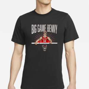 NC STATE BASKETBALL BEN MIDDLEBROOKS BIG GAME BENNY T-SHIRTS