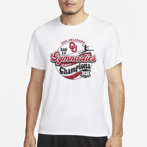 Oklahoma Sooners 2024 Big 12 Women’s Gymnastics Champions T Shirt1