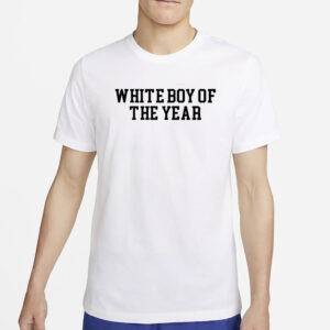 Oldrow White Boy Of The Year T-Shirt4