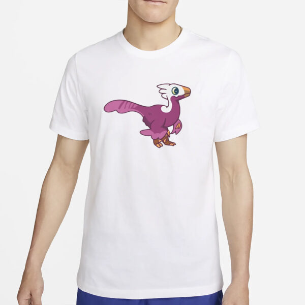 Paleopines Lesbian Pride Troodon T-Shirt2