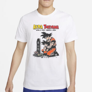 RIP Akira Toriyama Dragon Ball Z T-Shirt2