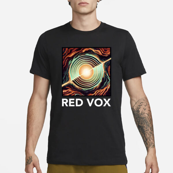 Retroware Red Vox Stranded Shirt1