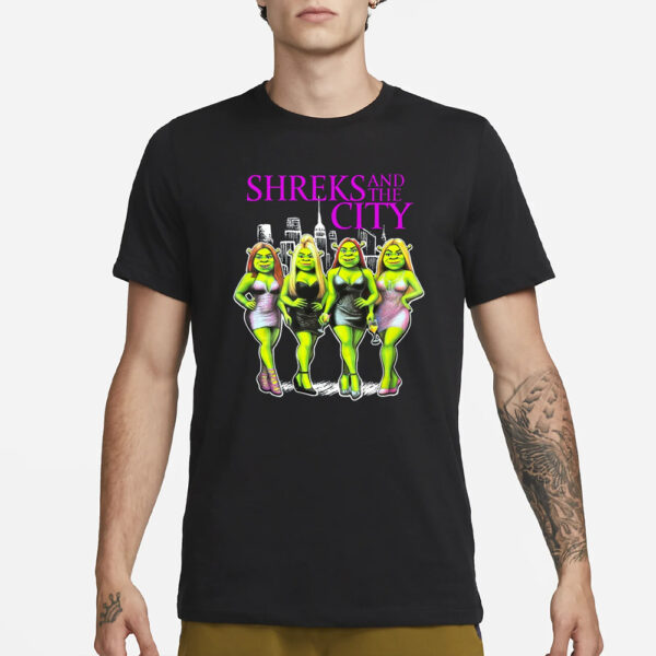 Shreks Ogre And The City T-Shirt3