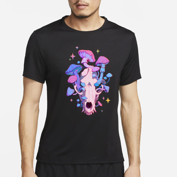 Simkaye Storenvy Magic Raccoon Skull T-Shirt2