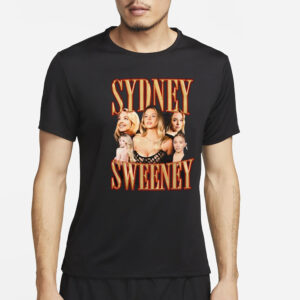 Sydney Sweeney Retro T-Shirt2