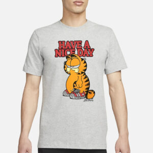 Taylor Snow Garfield Have A Nice Day Long Sleeve T-Shirt