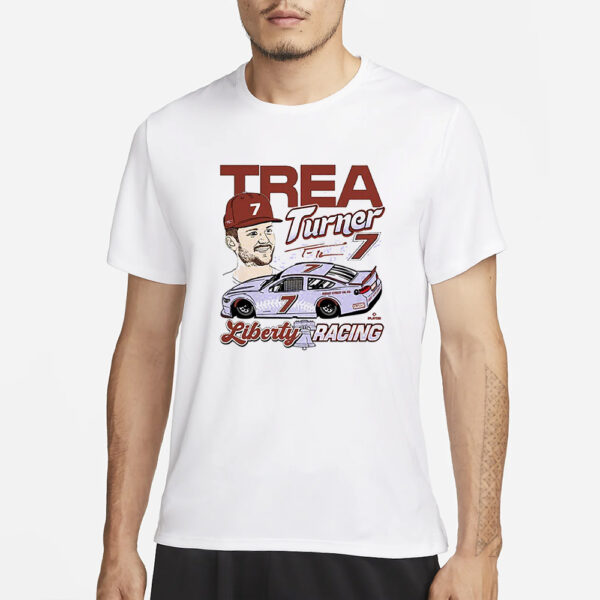 Trea Turner Liberty Racing T-Shirt1