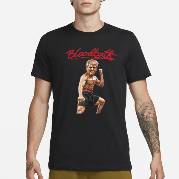 Trump 2024 Bloodbath Boxing T-Shirt3