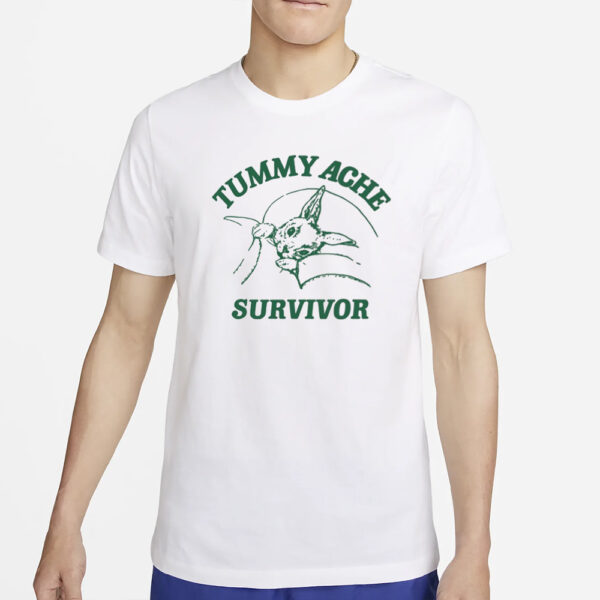 Tummy Ache Survivor Rabbit T-Shirt2