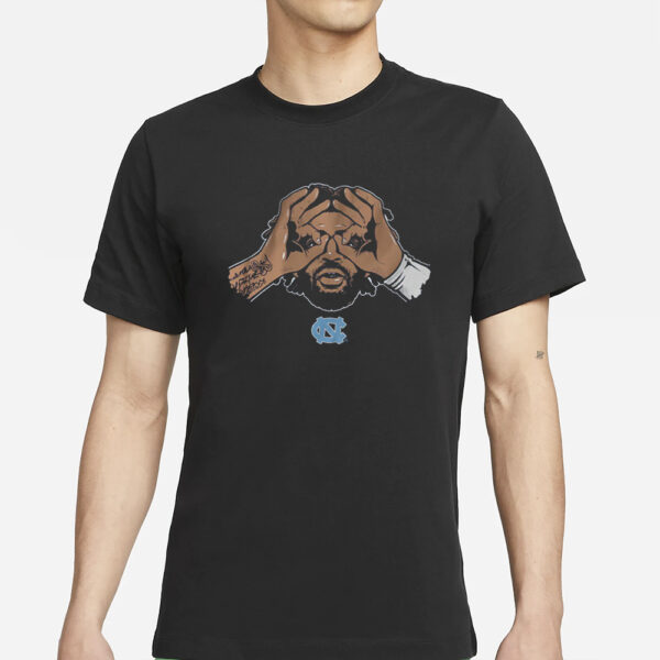 UNC BASKETBALL R.J. DAVIS GOGGLES T-SHIRTS