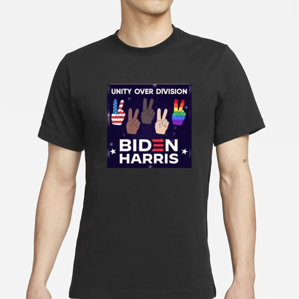 Unity Over Division Biden Harris T-Shirt