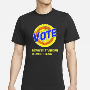 Vote Removes Stubborn Orange Stains T-Shirts