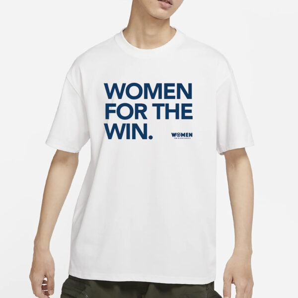 WOMEN FOR BIDEN HARRIS WOMEN FOR THE WIN T-SHIRTS