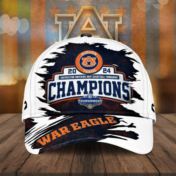 War Eagle Auburn Men’s Basketball Champions Hat1