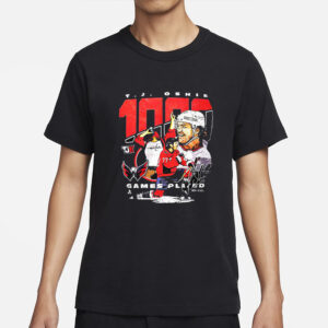 Washington Capitals Tj Oshie 1000 Game Players T-Shirt3