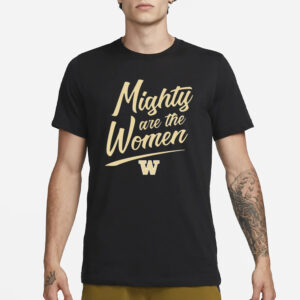 Washington Softball Mighty Are The Women T-Shirt1