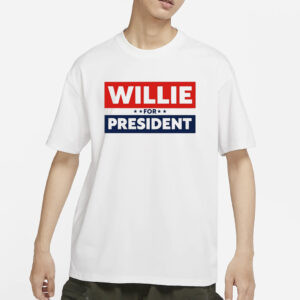 Willie Nelson 2024 Willie For President T-Shirt