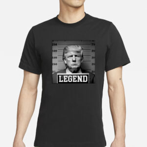 Zeek Arkham Trump Mugshot Legend T-Shirt1