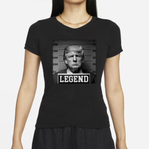 Zeek Arkham Trump Mugshot Legend T-Shirts