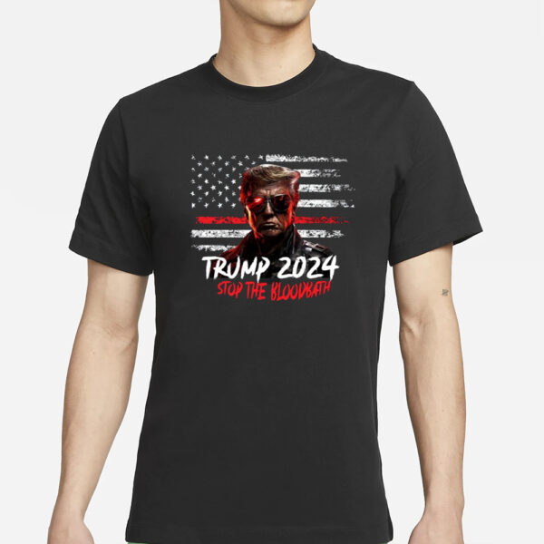 hodgetwins Trump Terminator Bloodbath T-Shirt