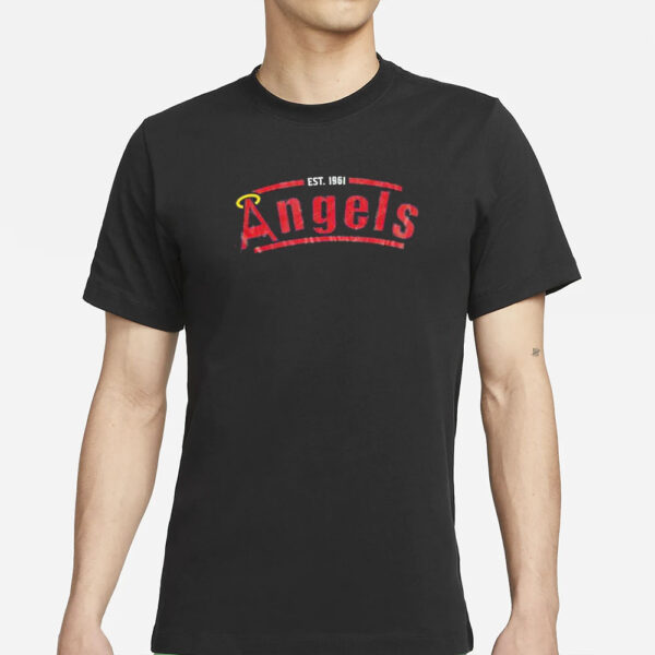 2024 LA Angels Vintage Graphic T-Shirt Giveaways