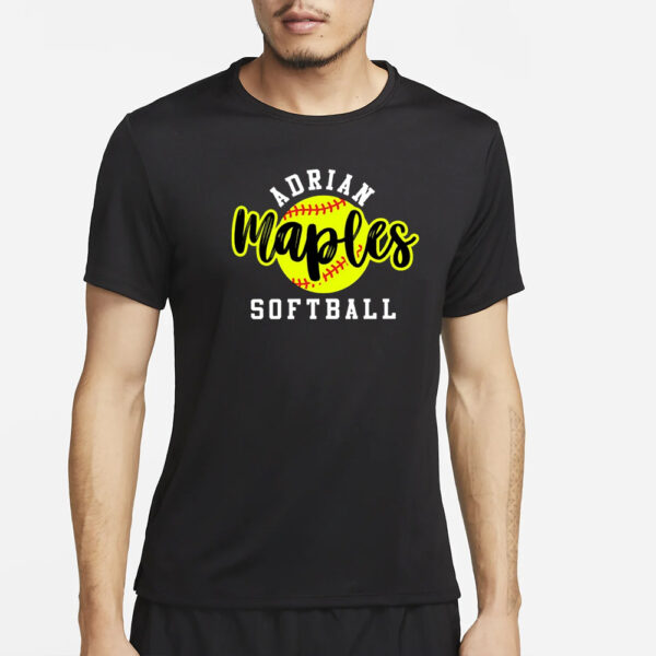 Adrian Maples Softball T-Shirt4