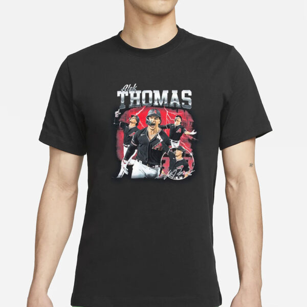 Alek Thomas NLCS Game 4 home run trot T-Shirt Giveaway 2024s