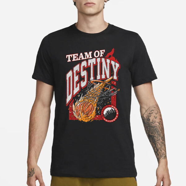 Barstool Sports TEAM OF DESTINY NC T-SHIRT1