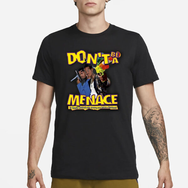 Channing Crowder Don’t Be A Menace T-Shirt3