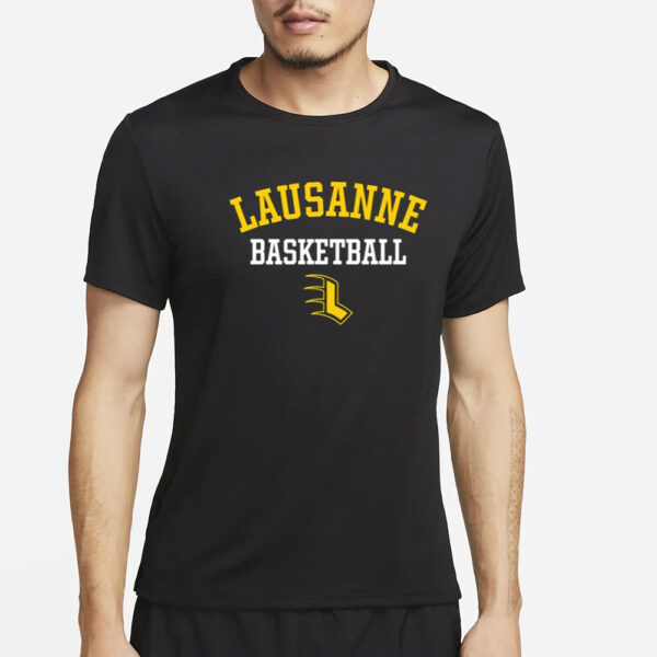 Derrick Rose Wearing Lausanne Basketball T-Shirt4