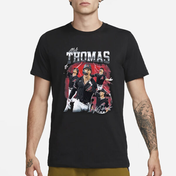 Diamondbacks Alek Thomas T-Shirt 2024 Giveaway1