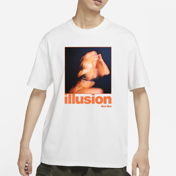 Dua Lipa Illusion White T-Shirt1